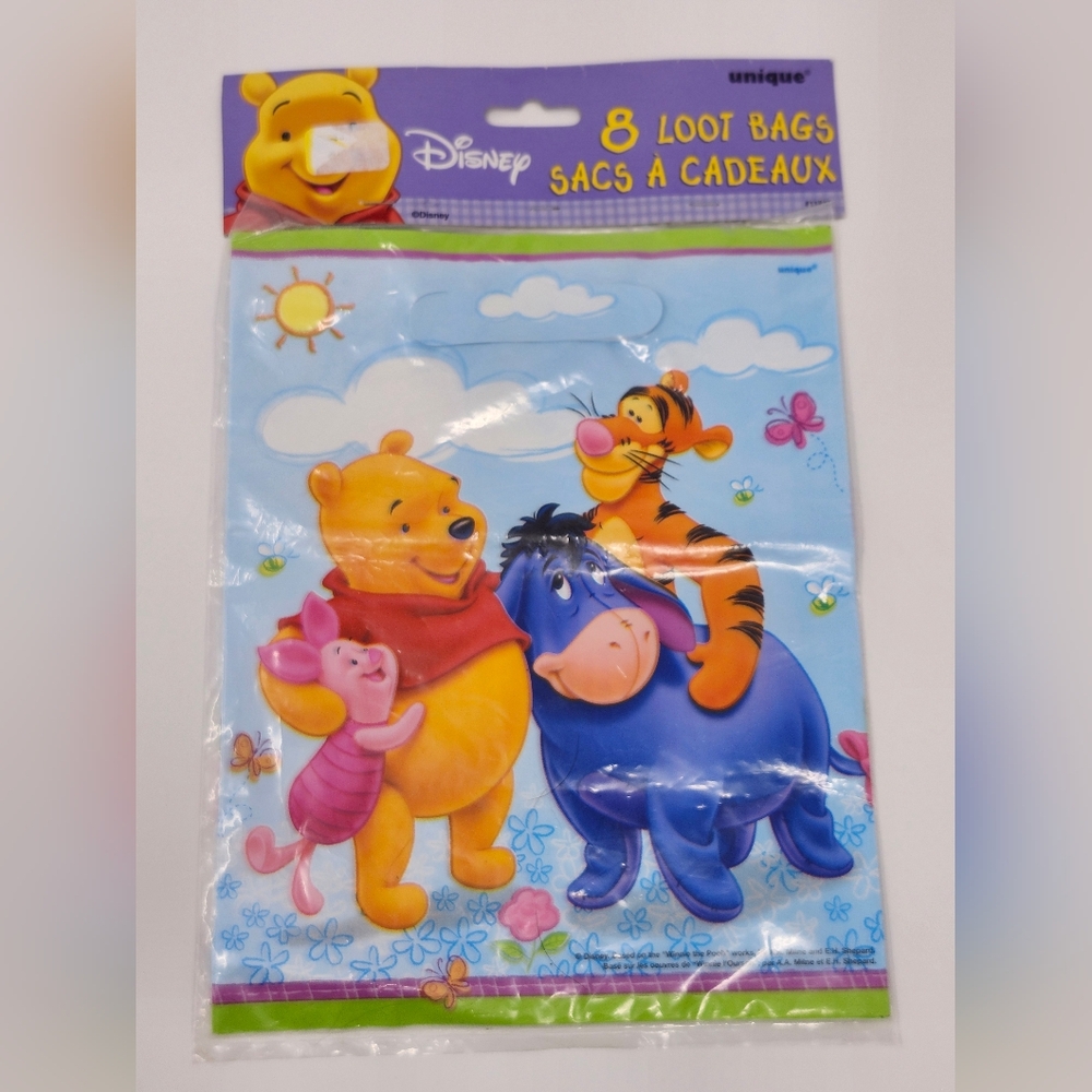 Vintage Disney Winnie the Pooh 2005 Gift Bags